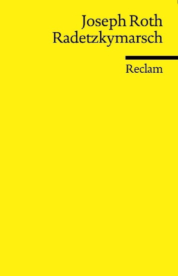 Buchcover und Innenansicht für das Buch: Radetzkymarsch