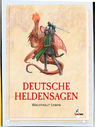 Buchcover und Innenansicht für das Buch: Deutsche Heldensagen