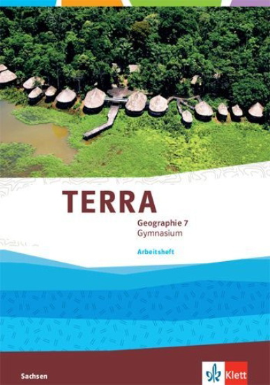 Buchcover und Innenansicht für das Buch: TERRA Geographie 7. Arbeitsheft Klasse 7. Ausgabe Sachsen Gymnasium