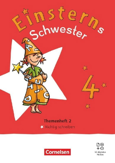 Buchcover und Innenansicht für das Buch: Einsterns Schwester 4. Schuljahr. Themenheft 2 - Richtig schreiben - Leihmaterial