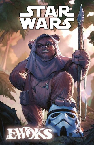 Buchcover und Innenansicht für das Buch: Star Wars: Ewoks #1-#4