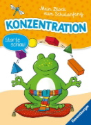 Buchcover und Innenansicht für das Buch: Mein Block zum Schulanfang: Konzentration