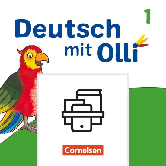 Buchcover und Innenansicht für das Buch: Deutsch mit Olli Erstlesen. 1. Schuljahr - Arbeitsheft Start und Leicht / Basis in Grundschrift