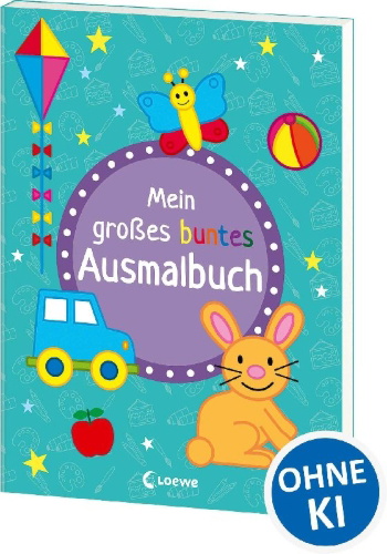 Buchcover und Innenansicht für das Buch: Super color - Supercolor Rabbit