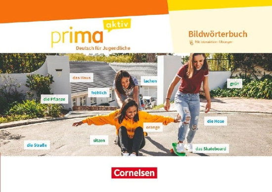 Buchcover und Innenansicht für das Buch: Prima aktiv - Deutsch für Jugendliche - A1: Gesamtband