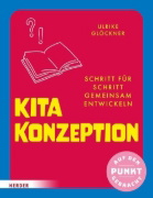 Buchcover und Innenansicht für das Buch: Kita-Konzeption
