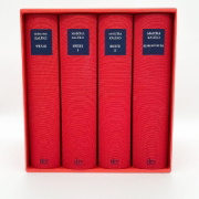 Buchcover und Innenansicht für das Buch: Sämtliche Werke und Briefe in vier Bänden