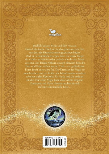 Buchcover und Innenansicht für das Buch: Die Pferde aus Galdur - Der grüne Gletscher