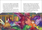 Buchcover und Innenansicht für das Buch: Drachenschule Nebelsturm (Band 3) - Das Turnier der Drachen