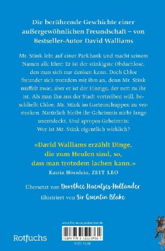 Buchcover und Innenansicht für das Buch: Mr Stink
