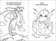 Buchcover und Innenansicht für das Buch: I Love Crystals - Dragons