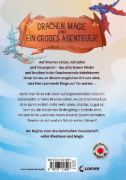 Buchcover und Innenansicht für das Buch: Drachenschule Nebelsturm (Band 1) - Im Sturzflug ins Abenteuer