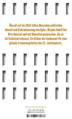 Buchcover und Innenansicht für das Buch: Gewalt und Gedächtnis