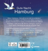 Buchcover und Innenansicht für das Buch: Gute Nacht, Hamburg