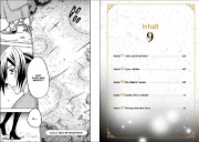 Buchcover und Innenansicht für das Buch: Ankoku Kishi no Ore Desu ga Saikyou no Seikishi o Mezashimasu
