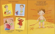 Buchcover und Innenansicht für das Buch: Ohren, Nase, Bauch - das hab ich auch!