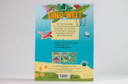 Buchcover und Innenansicht für das Buch: Les Dinosaures - Livre de jeux