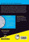 Buchcover und Innenansicht für das Buch: Algebra für Dummies