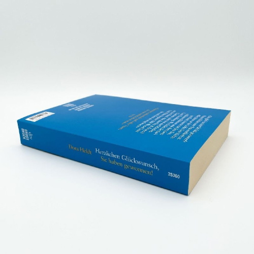 Buchcover und Innenansicht für das Buch: Herzlichen Glückwunsch, Sie haben gewonnen!