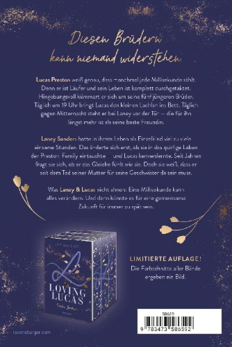 Buchcover und Innenansicht für das Buch: Lucas - A Preston Brothers Novel