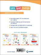 Buchcover und Innenansicht für das Buch: Die neuen LernSpielZwerge - ABC-Spiele
