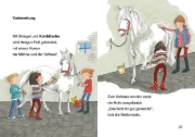 Buchcover und Innenansicht für das Buch: Leselöwen 1. Klasse - Die beste erste Reitstunde
