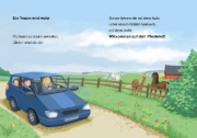 Buchcover und Innenansicht für das Buch: Leselöwen 1. Klasse - Die beste erste Reitstunde