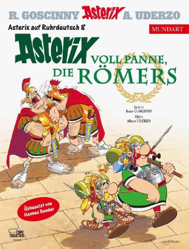 Buchcover und Innenansicht für das Buch: Astérix légionnaire 10(Asterix als Legionär 10)