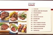 Buchcover und Innenansicht für das Buch: Weber's Steak