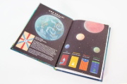 Buchcover und Innenansicht für das Buch: 5 Worlds (Band 1) - Der Sandkrieger
