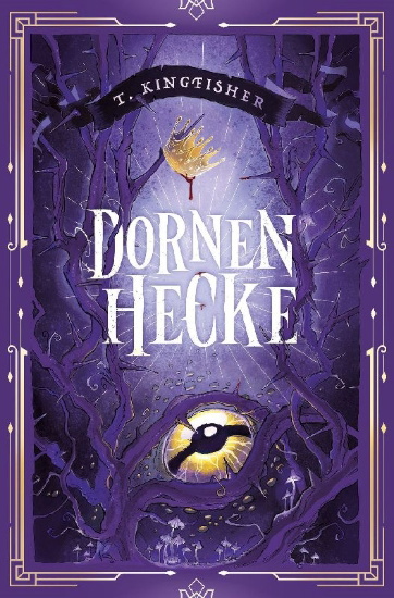 Buchcover und Innenansicht für das Buch: Dornenhecke