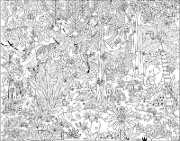 Buchcover und Innenansicht für das Buch: Mes 2 Posters Géants / Super Coloriages Gèants / Super Giant Coloring Books
