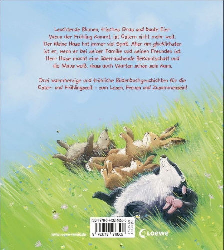 Buchcover und Innenansicht für das Buch: Die Osterzeit ist nicht mehr weit