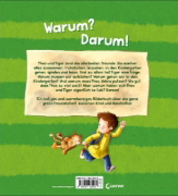 Buchcover und Innenansicht für das Buch: Tiger fragt Warum?