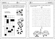 Buchcover und Innenansicht für das Buch: Brain Gaming for Clever Kids
