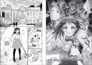 Buchcover und Innenansicht für das Buch: Ryuu no Hanayome Okotowari
