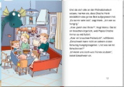 Buchcover und Innenansicht für das Buch: Emmi & Einschwein. Schulstart mit Eierkuchen