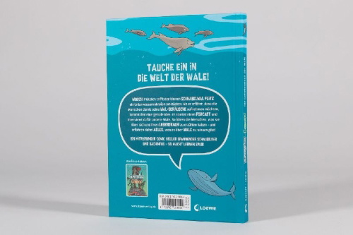 Buchcover und Innenansicht für das Buch: Superbrain-Comics - Die Geheimnisse der Wale