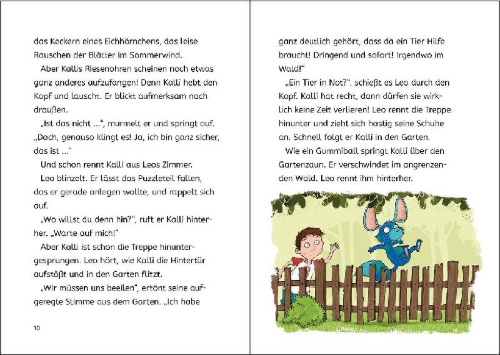 Buchcover und Innenansicht für das Buch: Kalli Wüstenmucks - Jetzt wird's wild! (Band 2)