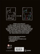 Buchcover und Innenansicht für das Buch: Kreativ-Kratzelbuch: Einhörner