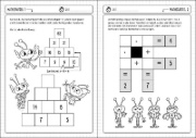Buchcover und Innenansicht für das Buch: Math Games for Clever Kids