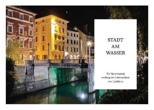 Buchcover und Innenansicht für das Buch: Ljubljana für Fortgeschrittene