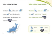 Buchcover und Innenansicht für das Buch: Bildermaus - Mit Bildern Englisch lernen - Delfingeschichten - Dolphin Stories