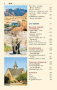 Buchcover und Innenansicht für das Buch: TRESCHER Reiseführer Namibia