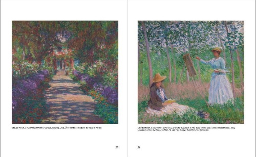 Buchcover und Innenansicht für das Buch: Monet