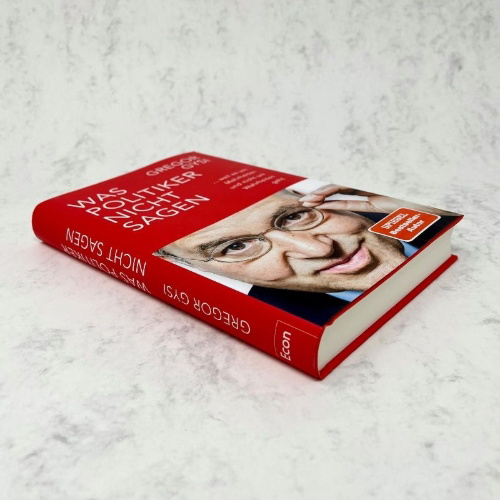 Buchcover und Innenansicht für das Buch: Was Politiker nicht sagen