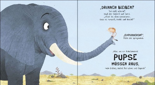Buchcover und Innenansicht für das Buch: Everybody Toots
