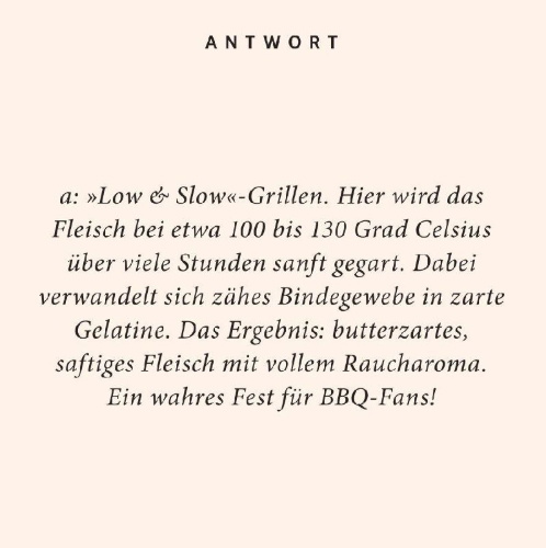 Buchcover und Innenansicht für das Buch: Barbecue-Quiz