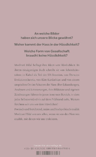 Buchcover und Innenansicht für das Buch: Hässlichkeit