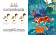 Buchcover und Innenansicht für das Buch: Spring wie ein Känguru!